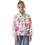 Cute Easter Bunny, Koteto, Animal, Baby Kids  Half Zip Hoodie