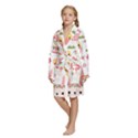 Kids  Long Sleeve Velvet Lounge Robe 