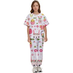 Kids  T-Shirt and Pants Sports Set 