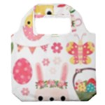 Cute Easter Bunny, Koteto, Animal, Baby Premium Foldable Grocery Recycle Bag