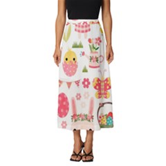 Classic Midi Chiffon Skirt 