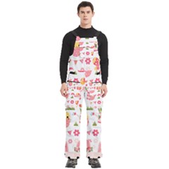 Cute Easter Bunny, Koteto, Animal, Baby Men s Side Zip Front Pouch Ski And Snowboard Bib Pants	 from ArtsNow.com