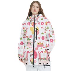 Women s Multi Pockets Zip Ski and Snowboard Waterproof Breathable Jacket 