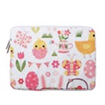 Cute Easter Bunny, Koteto, Animal, Baby 13  Vertical Laptop Sleeve Case With Pocket