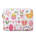 Cute Easter Bunny, Koteto, Animal, Baby 14  Vertical Laptop Sleeve Case With Pocket