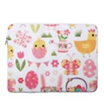 Cute Easter Bunny, Koteto, Animal, Baby 15  Vertical Laptop Sleeve Case With Pocket