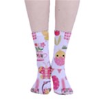 Cute Easter Bunny, Koteto, Animal, Baby Smooth Crew Length Tube Socks