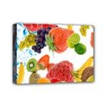 Fruits, Drip, Fruit, Paint, Spring Mini Canvas 7  x 5  (Stretched)