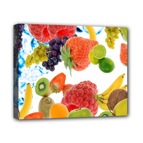 Fruits, Drip, Fruit, Paint, Spring Canvas 10  x 8  (Stretched) from ArtsNow.com