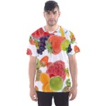 Fruits, Drip, Fruit, Paint, Spring Men s Sport Mesh T-Shirt