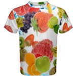 Fruits, Drip, Fruit, Paint, Spring Men s Cotton T-Shirt