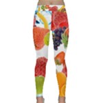 Fruits, Drip, Fruit, Paint, Spring Classic Yoga Leggings