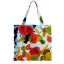 Zipper Grocery Tote Bag 