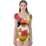 Fruits, Drip, Fruit, Paint, Spring Boyleg Leotard 