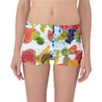 Fruits, Drip, Fruit, Paint, Spring Boyleg Bikini Bottoms