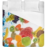 Fruits, Drip, Fruit, Paint, Spring Duvet Cover (King Size)