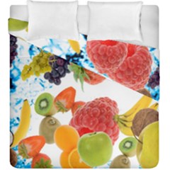 Fruits, Drip, Fruit, Paint, Spring Duvet Cover Double Side (King Size) from ArtsNow.com