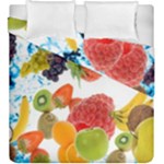 Fruits, Drip, Fruit, Paint, Spring Duvet Cover Double Side (King Size)