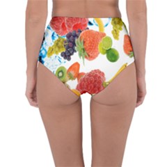 Reversible High-Waist Bikini Bottoms 