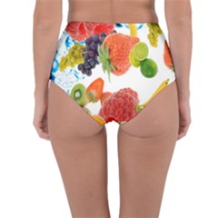 Reversible High-Waist Bikini Bottoms 