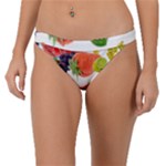 Fruits, Drip, Fruit, Paint, Spring Band Bikini Bottoms