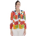 Fruits, Drip, Fruit, Paint, Spring Women s Windbreaker