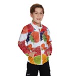 Fruits, Drip, Fruit, Paint, Spring Kids  Windbreaker