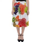 Fruits, Drip, Fruit, Paint, Spring Classic Midi Skirt