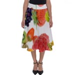 Fruits, Drip, Fruit, Paint, Spring Perfect Length Midi Skirt