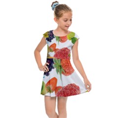 Kids  Cap Sleeve Dress 