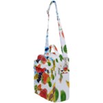 Fruits, Drip, Fruit, Paint, Spring Crossbody Day Bag