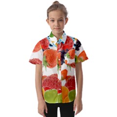 Kids  Short Sleeve Shirt 