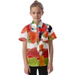 Fruits, Drip, Fruit, Paint, Spring Kids  Short Sleeve Shirt