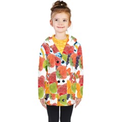 Kids  Double Breasted Button Coat 