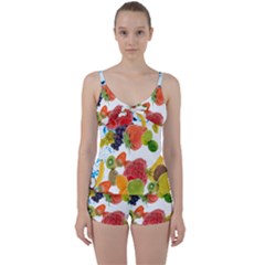 Tie Front Two Piece Tankini 