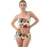 Fruits, Drip, Fruit, Paint, Spring Mini Tank Bikini Set