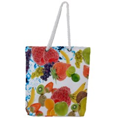 Full Print Rope Handle Tote (Large) 