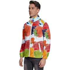 Men s High Neck Windbreaker 