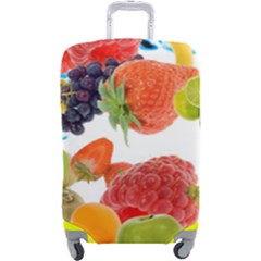 Fruits, Drip, Fruit, Paint, Spring Luggage Cover (Large) from ArtsNow.com