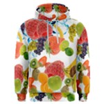 Fruits, Drip, Fruit, Paint, Spring Men s Overhead Hoodie