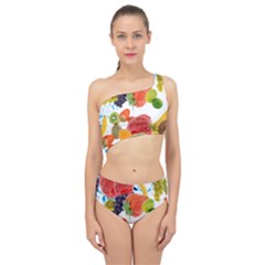 Spliced Up Two Piece Swimsuit 