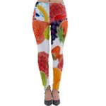 Fruits, Drip, Fruit, Paint, Spring Lightweight Velour Leggings