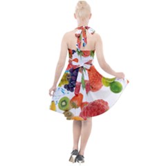 Halter Party Swing Dress  