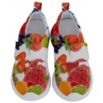 Fruits, Drip, Fruit, Paint, Spring Kids  Velcro No Lace Shoes