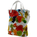 Fruits, Drip, Fruit, Paint, Spring Canvas Messenger Bag