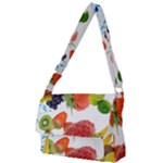 Fruits, Drip, Fruit, Paint, Spring Full Print Messenger Bag (S)