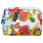 Fruits, Drip, Fruit, Paint, Spring Make Up Pouch (Medium)