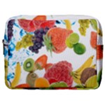 Fruits, Drip, Fruit, Paint, Spring Make Up Pouch (Large)