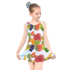 Kids  Skater Dress Swimsuit 