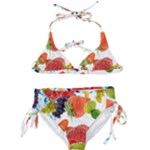 Fruits, Drip, Fruit, Paint, Spring Kids  Classic Bikini Set